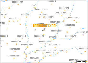 map of Ban Houayxan