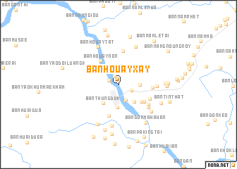 map of Ban Houayxay