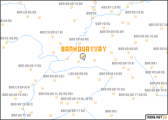 map of Ban Houayxay