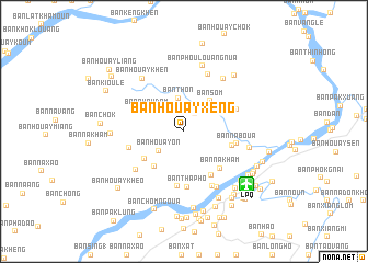 map of Ban Houayxèng