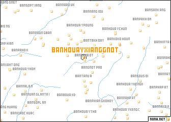 map of Ban Houayxianggnot