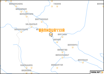 map of Ban Houayxia