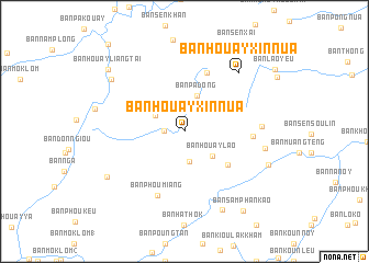 map of Ban Houayxin-Nua