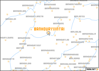 map of Ban Houayxin-Tai