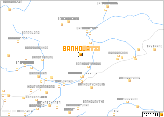 map of Ban Houayxi