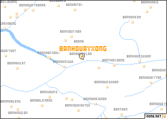 map of Ban Houayxong