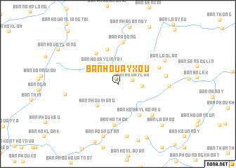 map of Ban Houayxou