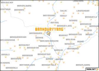 map of Ban Houayyang