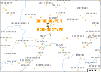 map of Ban Houayyén