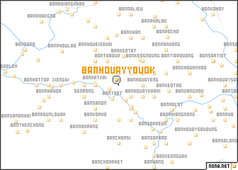 map of Ban Houay Youok