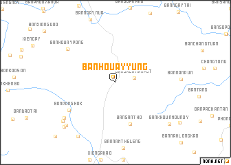 map of Ban Houayyung