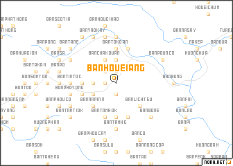 map of Bản Houei Ang