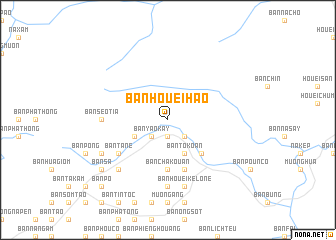 map of Bản Houei Hao