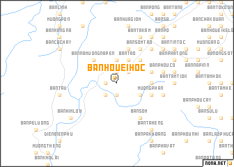 map of Bản Houei Hôc