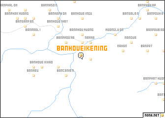 map of Bản Houei Ke Ning