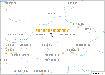 map of Bản Houei Nang Ny