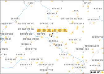 map of Ban Houei Nhang