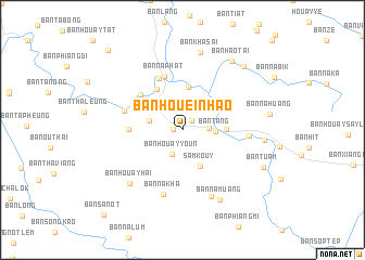 map of Ban Houei Nhao