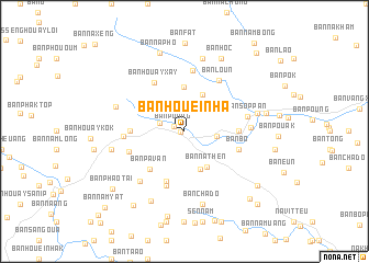 map of Ban Houeï Nha