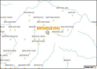 map of Bản Houei Nhi