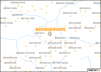 map of Bản Houei Phong