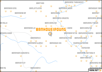 map of Ban Houei Poung