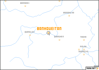 map of Bản Houei Tan