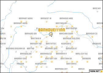 map of Bản Houei Yinn