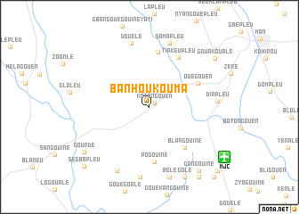 map of Banhoukouma