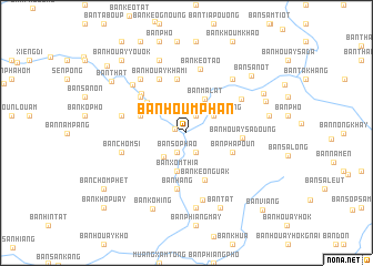 map of Ban Houmphan