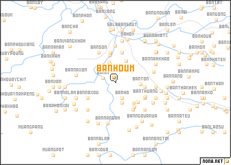 map of Ban Houm