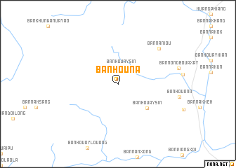 map of Ban Hou Na
