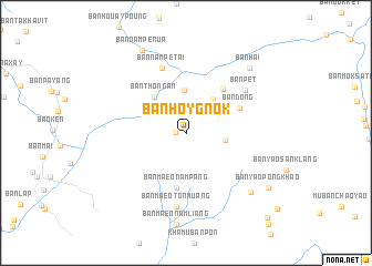 map of Ban Hoygnok