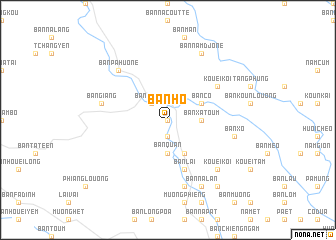 map of Bản Ho