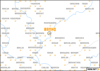 map of Bản Hô