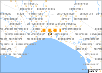 map of Ban Hua Hin