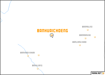 map of Ban Huai Choeng