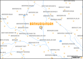 map of Ban Huai Din Dam