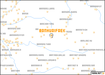 map of Ban Huai Faek