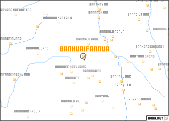 map of Ban Huai Fan Nua