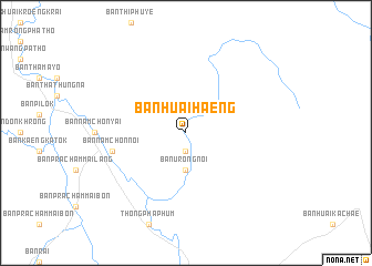 map of Ban Huai Haeng