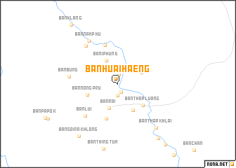 map of Ban Huai Haeng