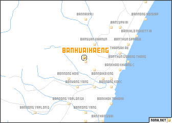 map of Ban Huai Haeng