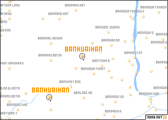 map of Ban Huai Han