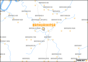 map of Ban Huai Hin Sa