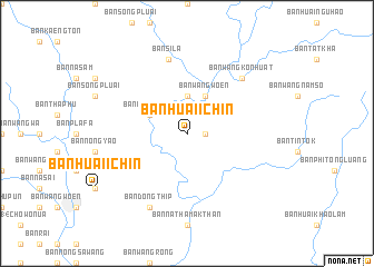 map of Ban Huai I Chin