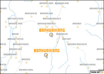 map of Ban Huai Kang