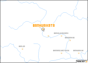 map of Ban Huai Kata