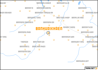 map of Ban Huai Khaen