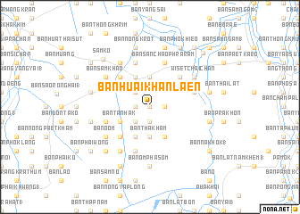 map of Ban Huai Khan Laen